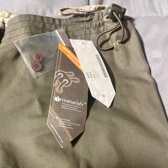 Maharishi Trinity Zax Olive Green Snocord Pants - Picture 2 of 12